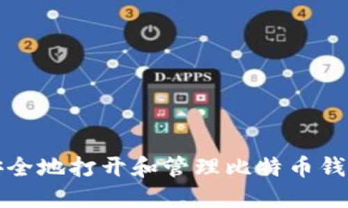  如何安全地打开和管理比特币钱包文件？