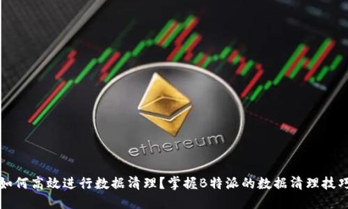 如何高效进行数据清理？掌握B特派的数据清理技巧