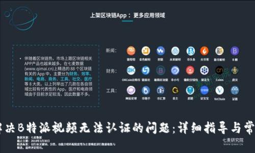 如何解决B特派视频无法认证的问题:详细指导与常见FAQ