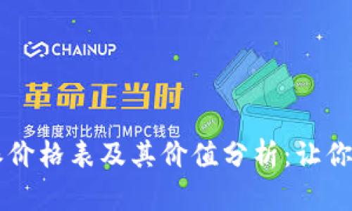 2023年B特派价格表及其价值分析：让你的选择更明智